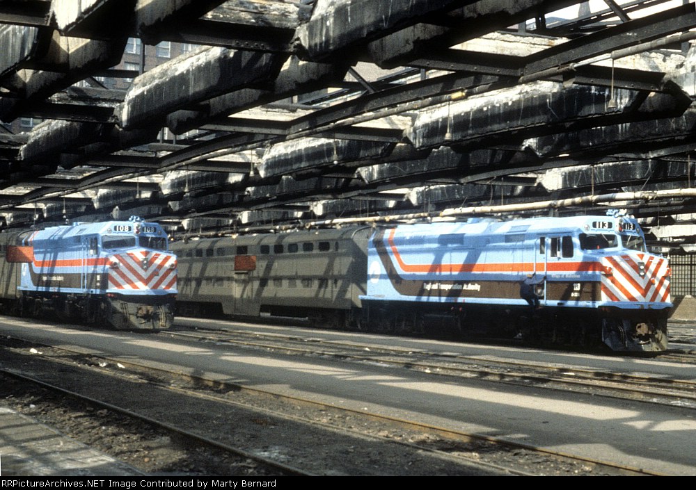 RTA 108 And 113 In LaSalle Street Station rta-108-and-113-in-lasalle-street-station